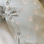 The Littles Long Sleeve Kimono One-Piece - Hoppy Bunny