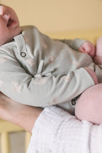 the littles long sleeve kimono one piece hoppy bunny