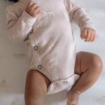 The Littles Long Sleeve Kimono One-Piece - Dear Lamb