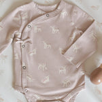 The Littles Long Sleeve Kimono One-Piece - Dear Lamb