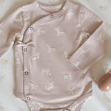 The Littles Long Sleeve Kimono One-Piece - Dear Lamb