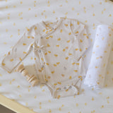 The Littles Long Sleeve Kimono One-Piece - Cheerful Chick