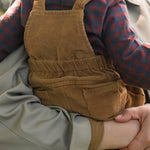 Flannel Long Sleeve One-Piece - Mulberry/Ink