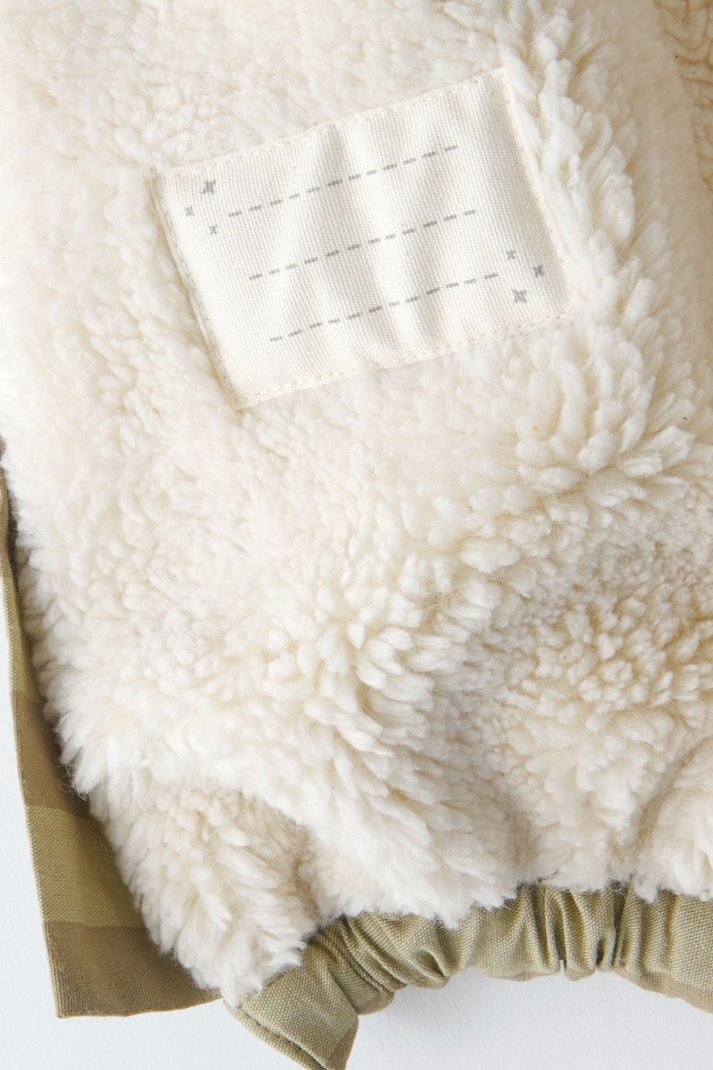 sherpa lined storm suit moss stripe