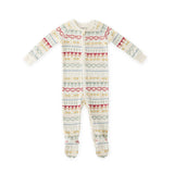 Ribbed Baby Sleeper - Fair Isle