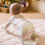 Ribbed Baby Sleeper - Fair Isle