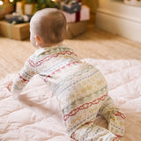 Ribbed Baby Sleeper - Fair Isle
