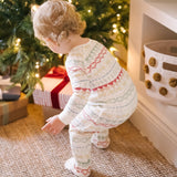 Ribbed Baby Sleeper - Fair Isle