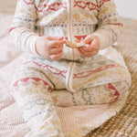 Ribbed Baby Sleeper - Fair Isle