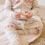 Ribbed Baby Sleeper - Fair Isle