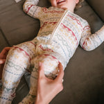 Ribbed Baby Sleeper - Fair Isle