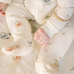 Ribbed Baby Sleeper - Zodiac