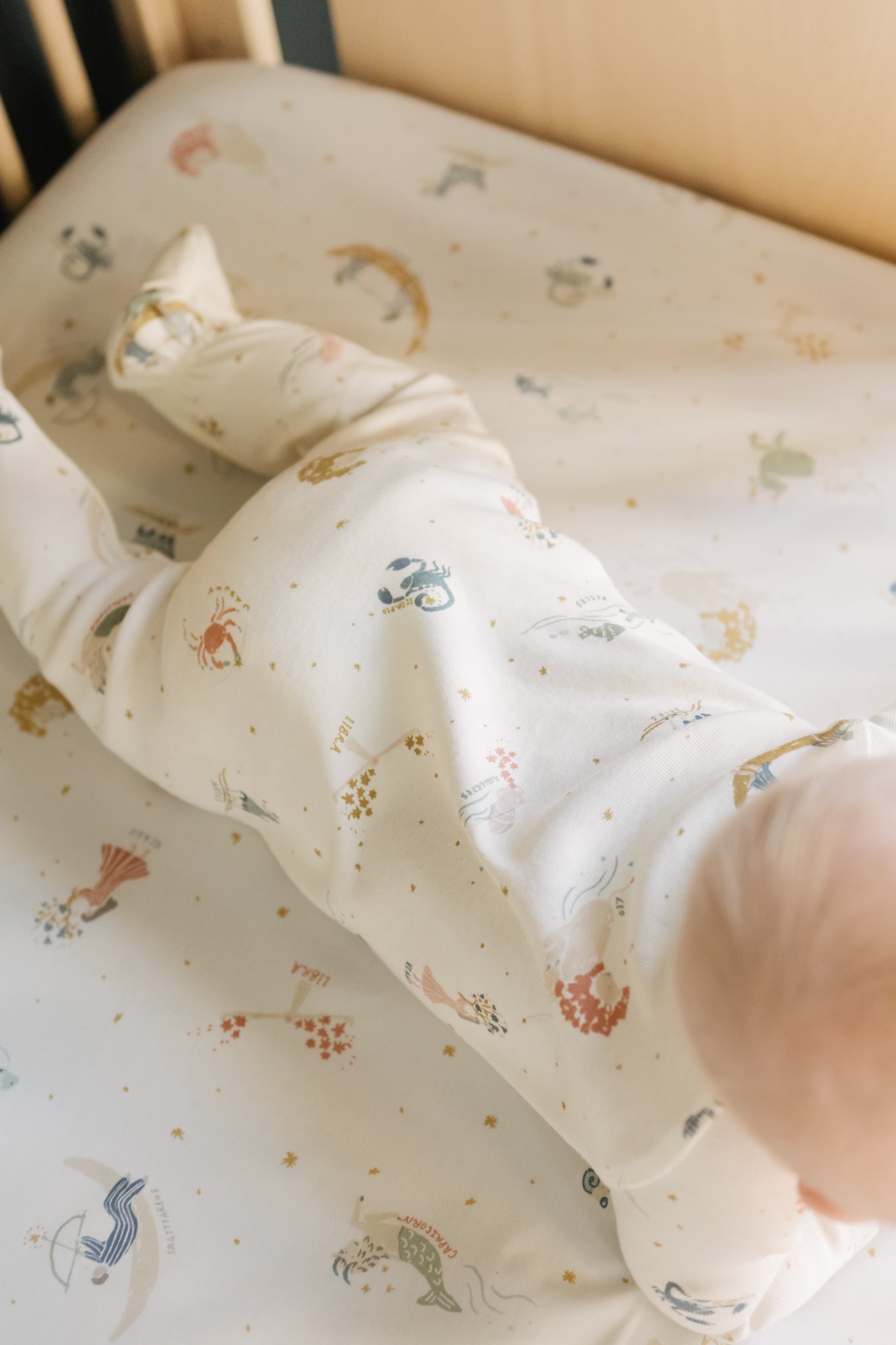 Ribbed Baby Sleeper - Zodiac