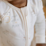 Ribbed Baby Sleeper - Over the Moon