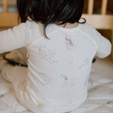 Ribbed Baby Sleeper - Over the Moon