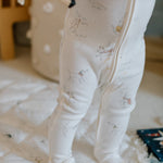 Ribbed Baby Sleeper - Over the Moon