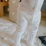 Ribbed Baby Sleeper - Over the Moon