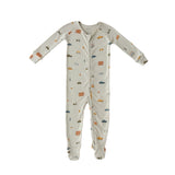 Ribbed Baby Sleeper - Rush Hour Mist