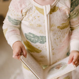 Ribbed Baby Sleeper - Happy Valley