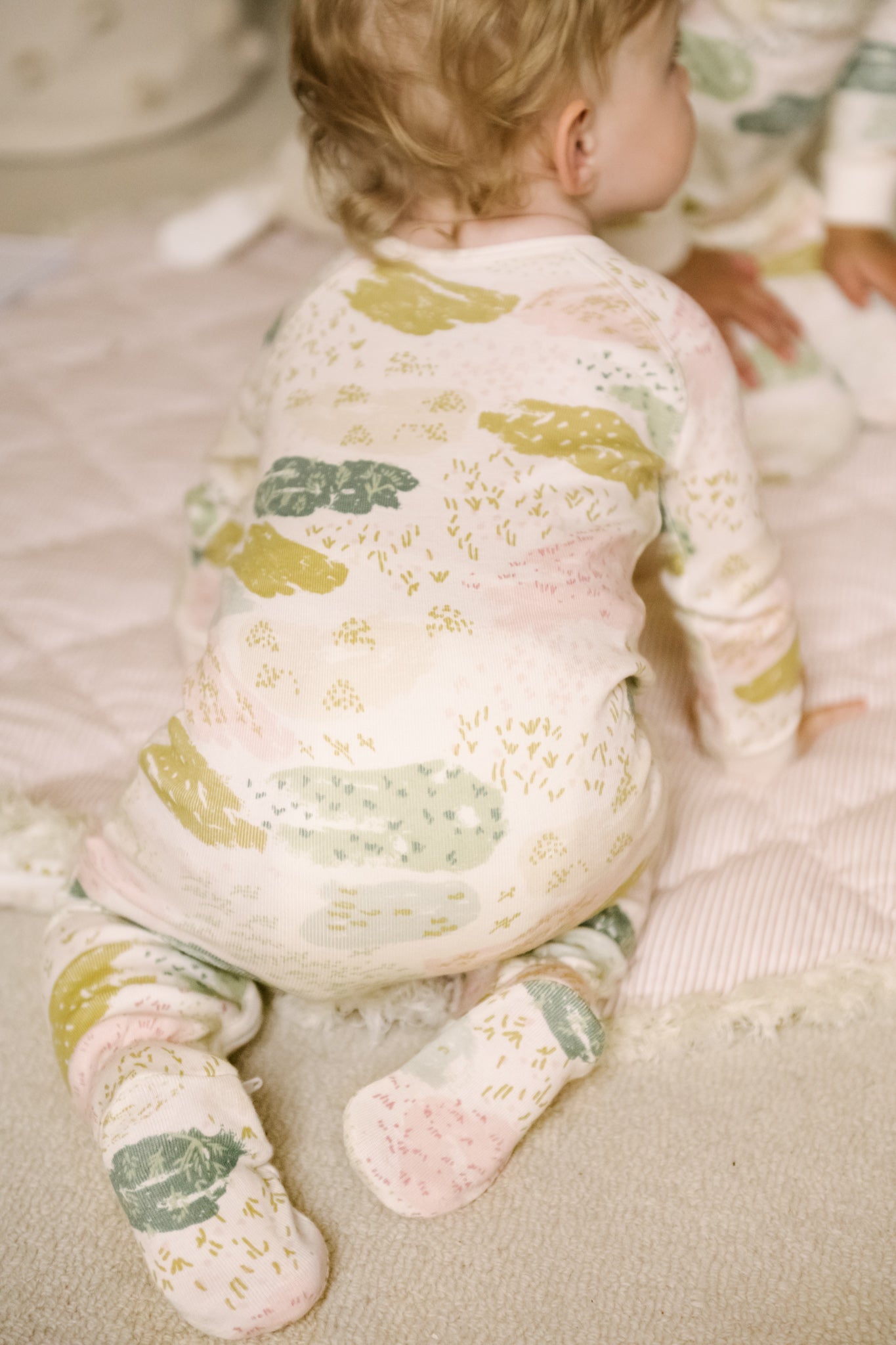 Ribbed Baby Sleeper - Happy Valley