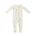 Ribbed Baby Sleeper - Partridge in a Pehr Tree