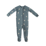Ribbed Baby Sleeper - Starry Midnight