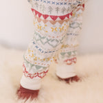Ribbed Baby Footless Sleeper - Fair Isle