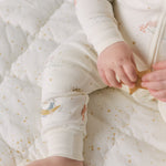 Ribbed Baby Footless Sleeper - Zodiac