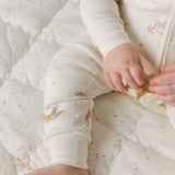 Ribbed Baby Footless Sleeper - Zodiac