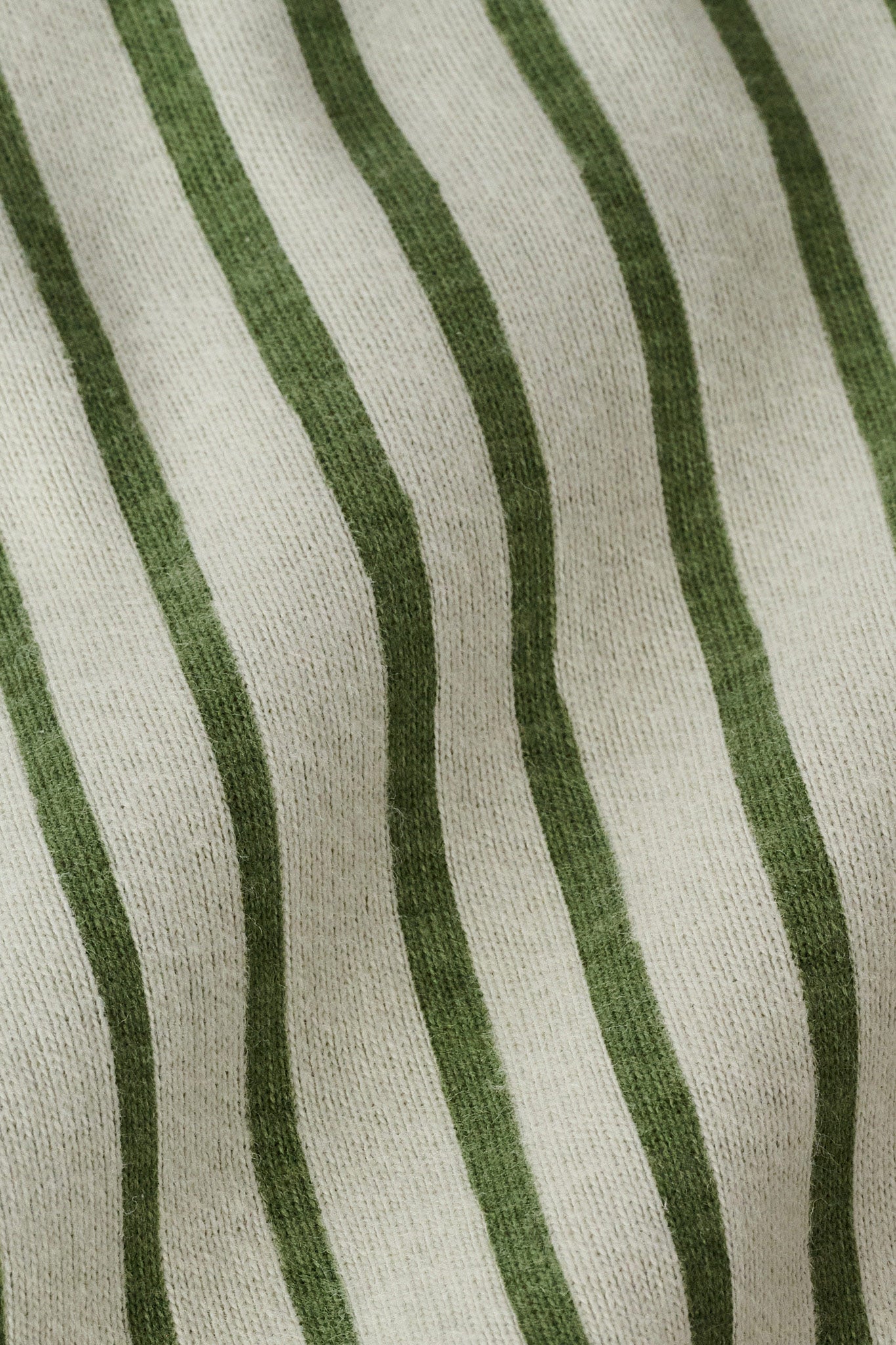 Ribbed Baby Footless Sleeper - Stripes Away Evergreen