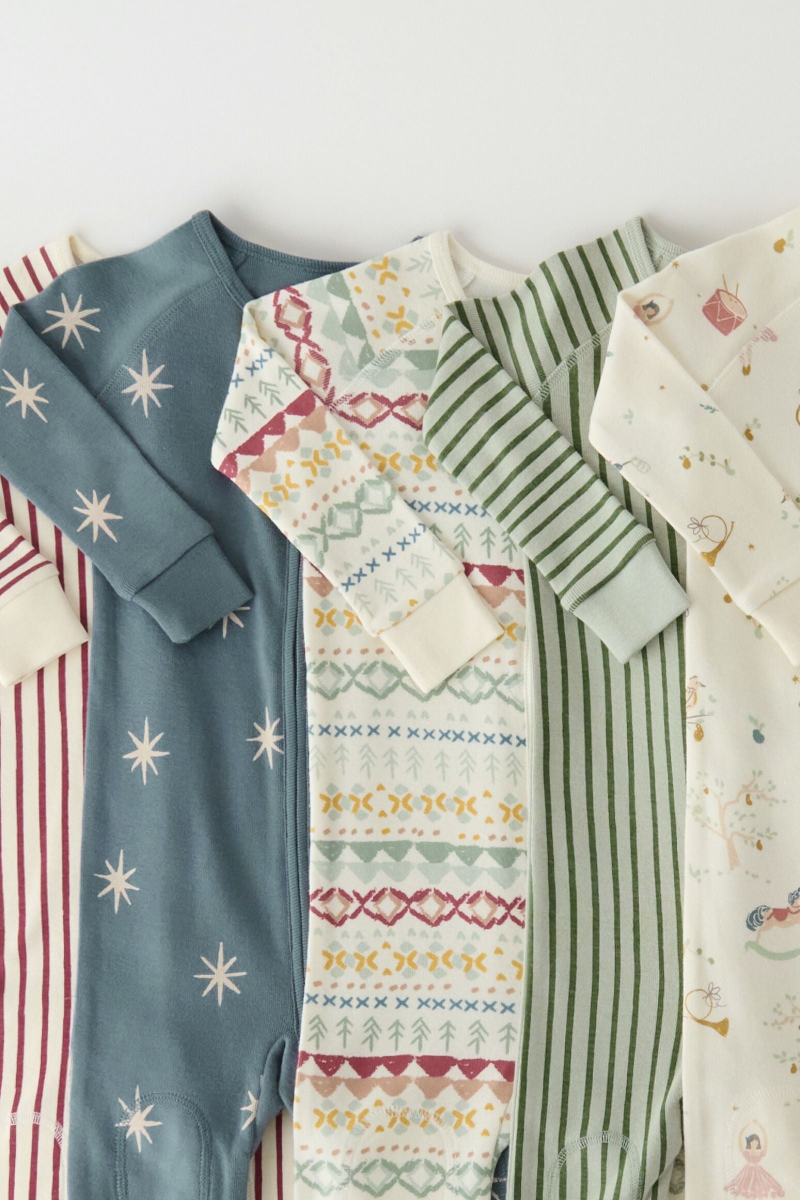 Ribbed Baby Footless Sleeper - Stripes Away Berry