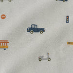 Ribbed Baby Footless Sleeper - Rush Hour Mist