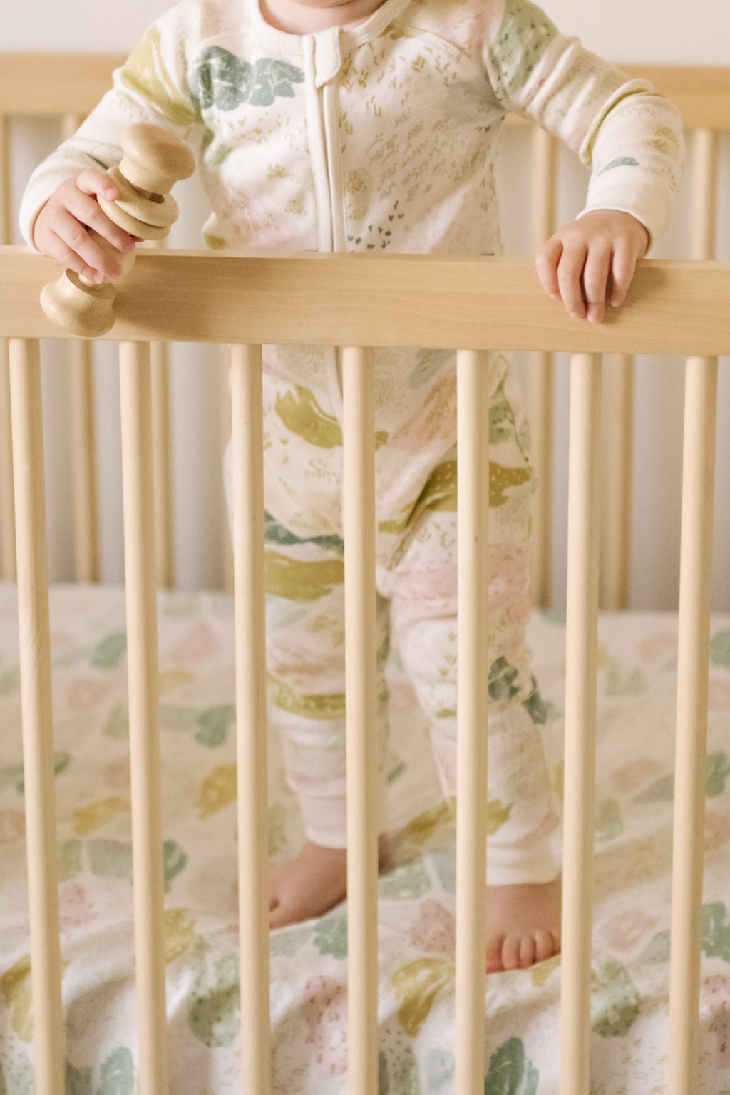 baby ribbed baby footless sleeper happy valley