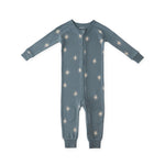 Ribbed Baby Footless Sleeper - Starry Midnight