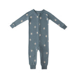 Ribbed Baby Footless Sleeper - Starry Midnight