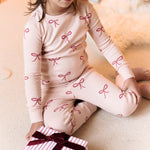 Ribbed Pajama - With a Bow
