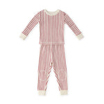 Ribbed Pajama - Stripes Away Berry