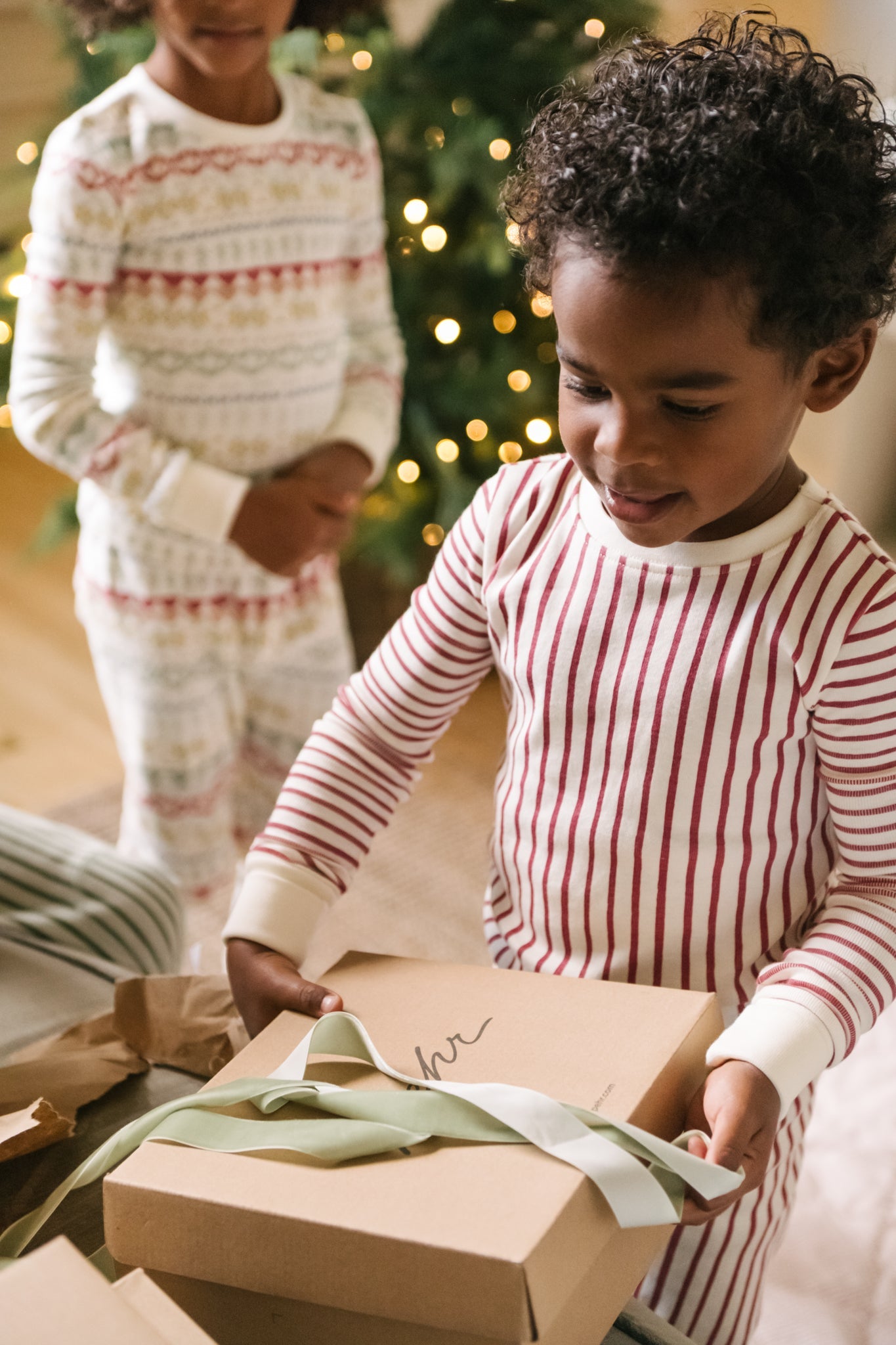 Ribbed Pajama - Stripes Away Berry