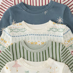 Ribbed Pajama - Stripes Away Berry