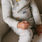 Ribbed Pajama - Rush Hour Mist