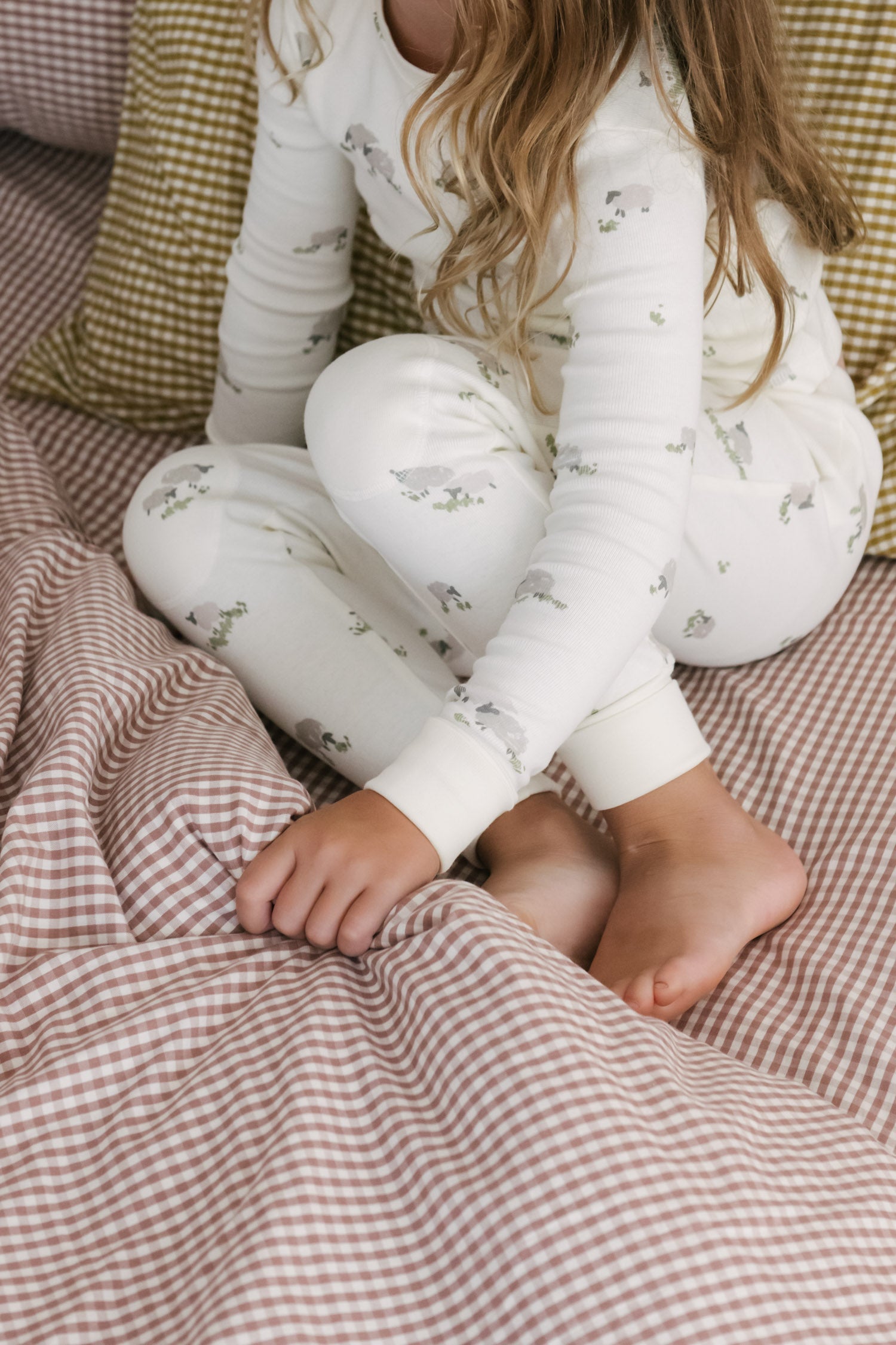 Ribbed Pajama - Baa Baa Sheep