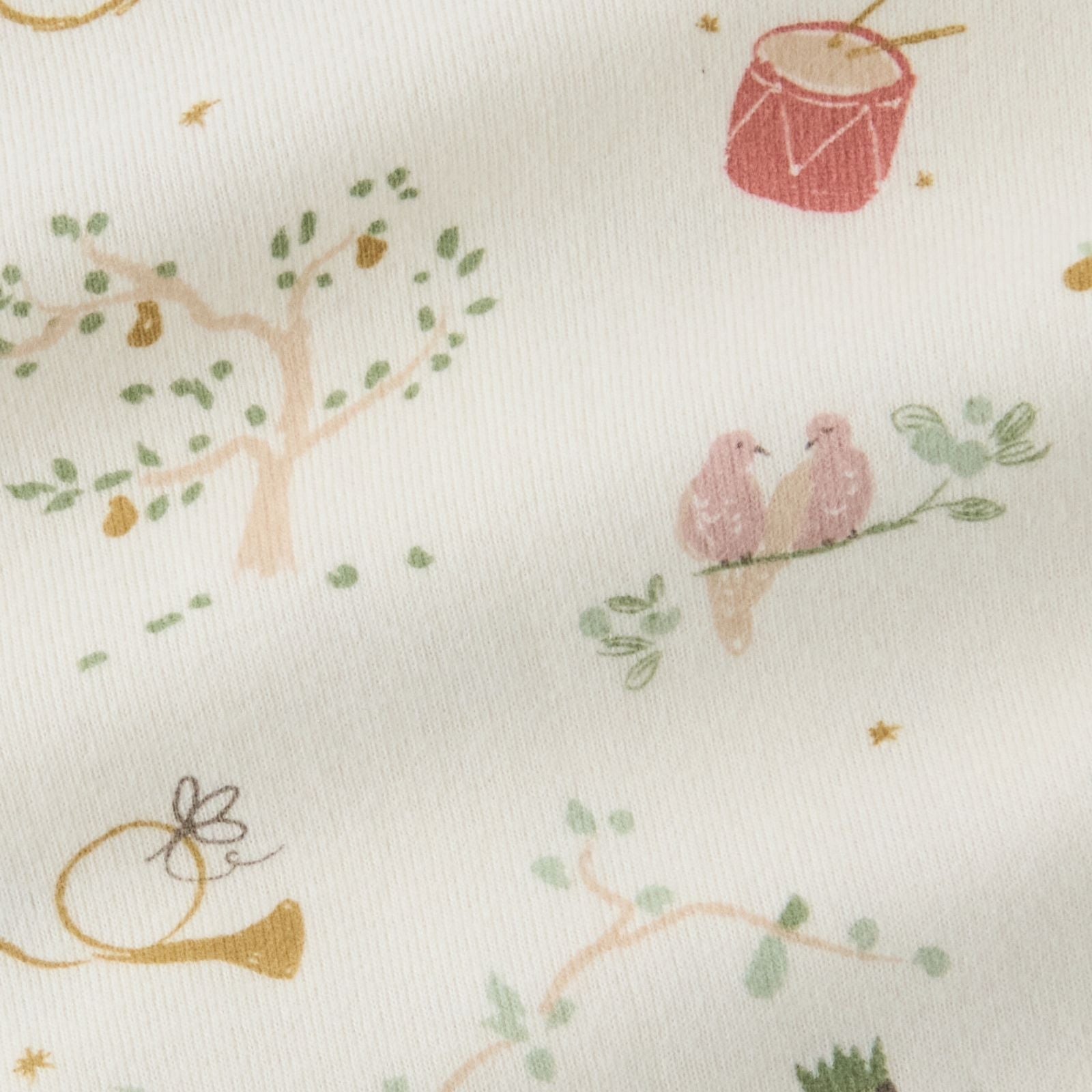 toddler ribbed toddler pajama partridge in a pehr tree