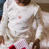 Ribbed Toddler Pajama - Partridge in a Pehr Tree