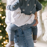 Ribbed Toddler Pajama - Starry Midnight