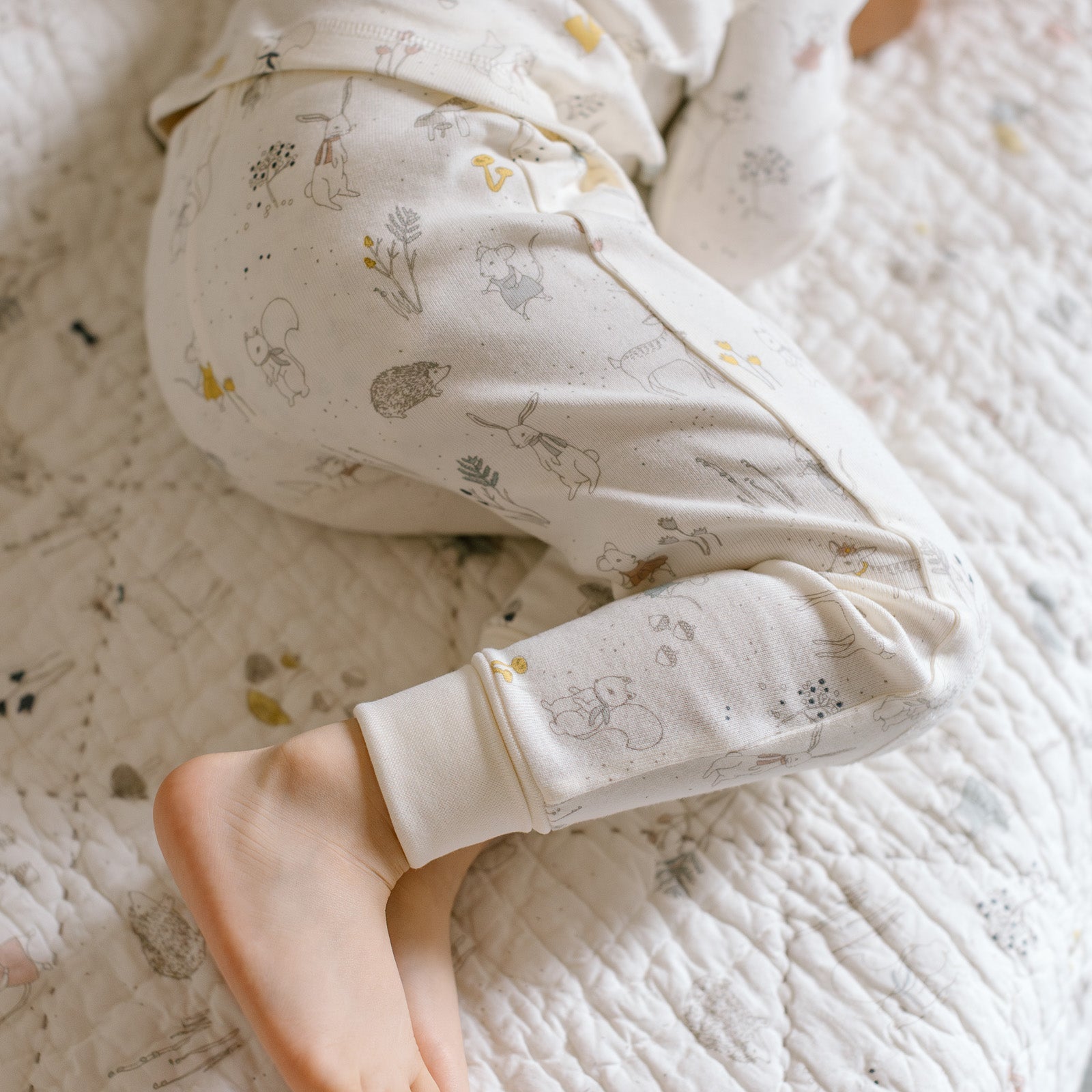 toddler ribbed toddler pajama magical forest