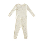 toddler pointelle toddler pajama polka dotty in neutrals pattern