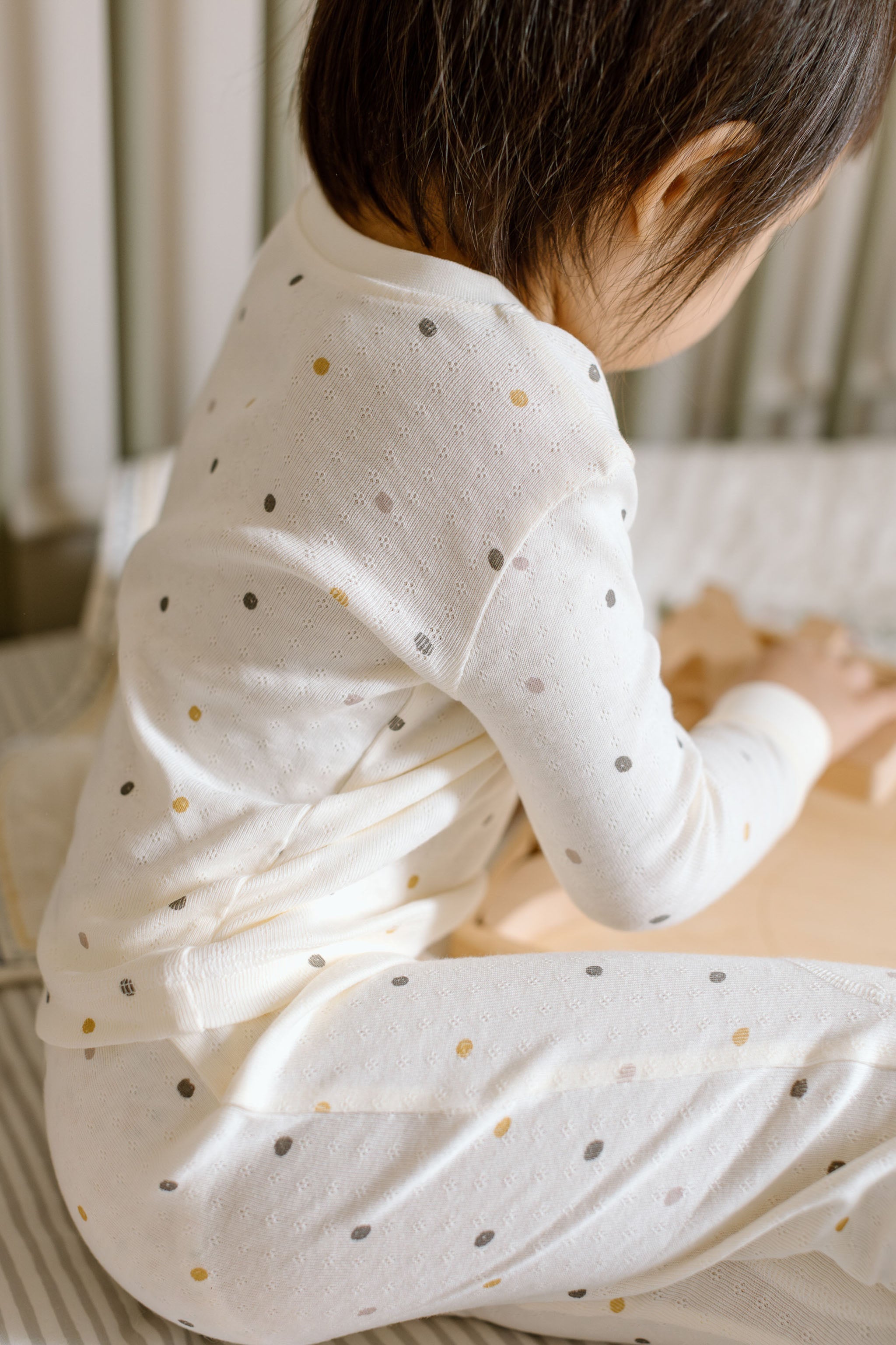 Pointelle Pajama - Polka Dotty
