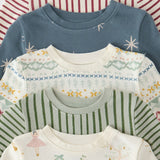 Ribbed Pajama - Stripes Away Berry