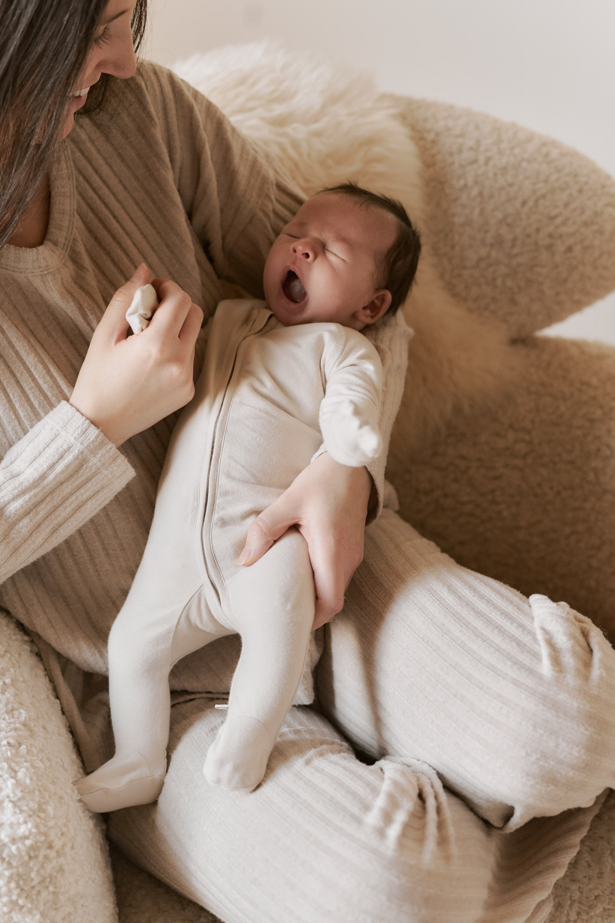 Essentials Baby Sleeper - Natural