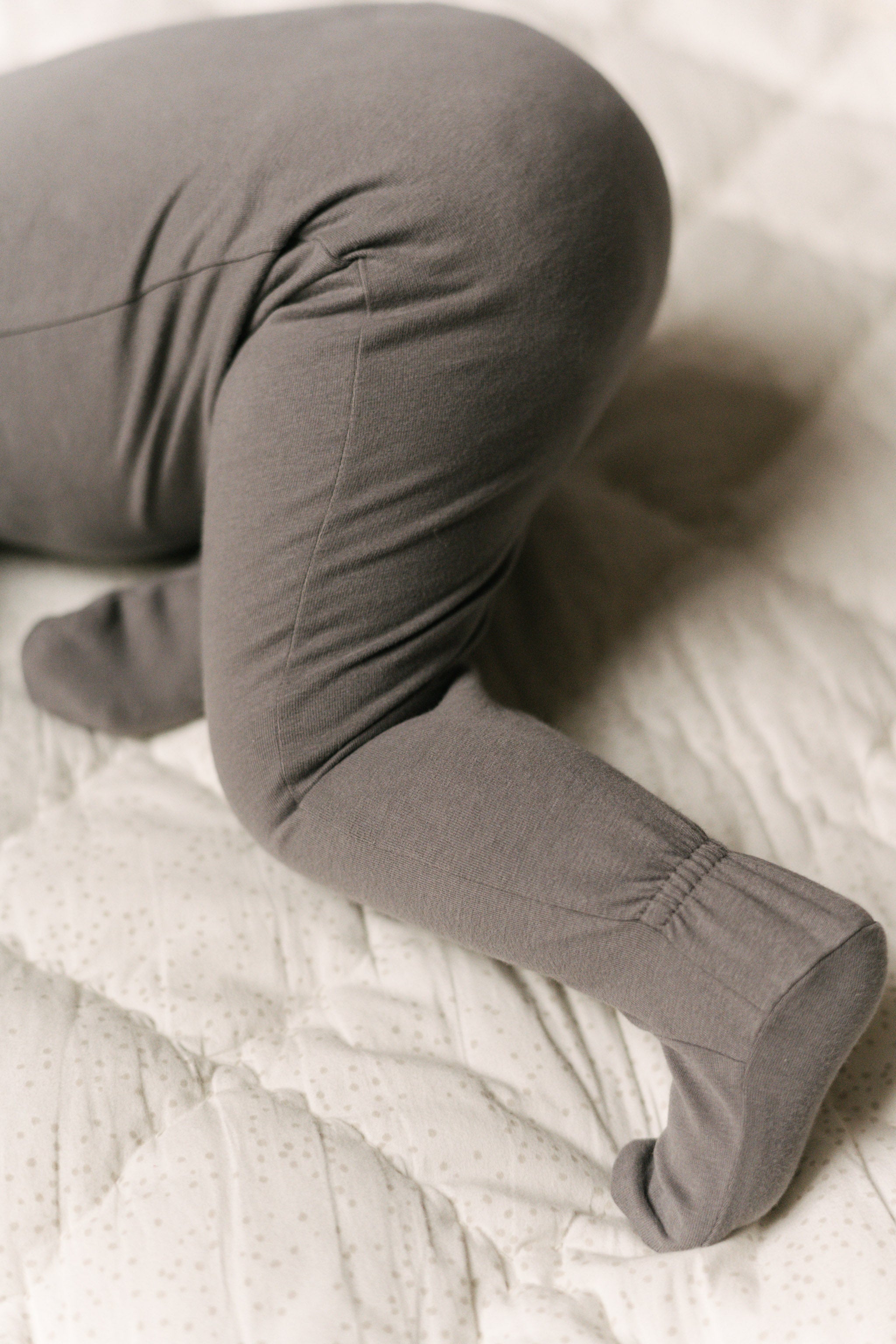 baby essentials baby sleeper charcoal